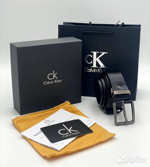 Мужской кожаный ремень