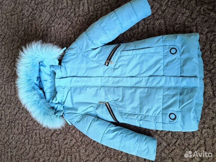 Пальто для девочки рост 140