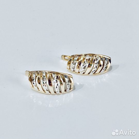 Золотые серьги