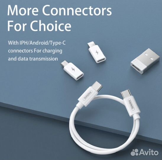 Комплект переходники 60 W подставка Android iPhone