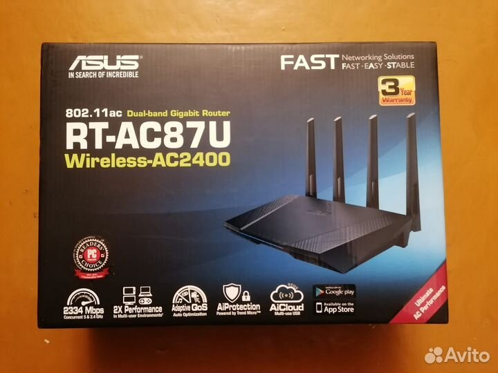Роутер asus RT-Ac87u