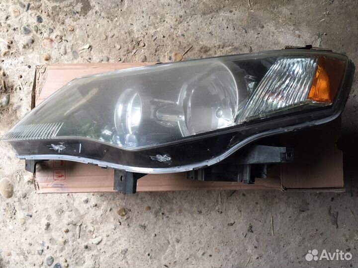 Фары mitsubishi outlander xl