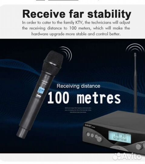 Новые профессион. радиомикрофоны G320AM Gmark