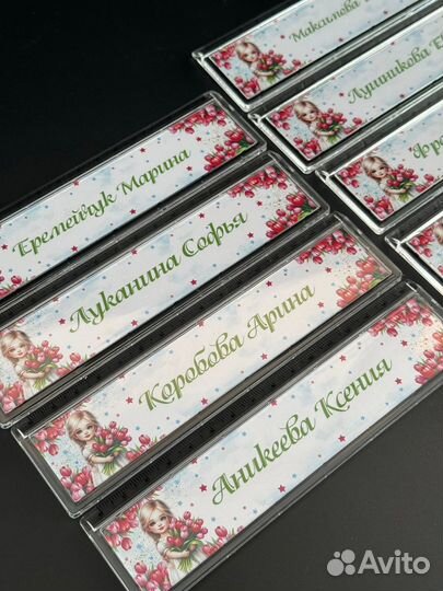 Именная ручка / линейка на 8 марта