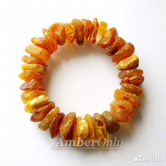 Браслет лечебный из янтаря (арт. 0838)