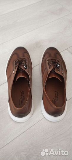 Кеды мужские летние коричневые