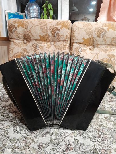 Гармонь шуйская чайка2, 1970г