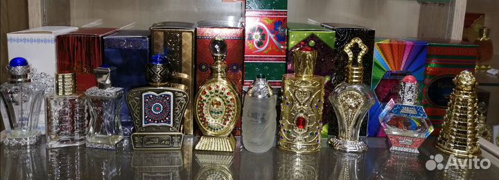 Флаконы арабских духов (пустые)