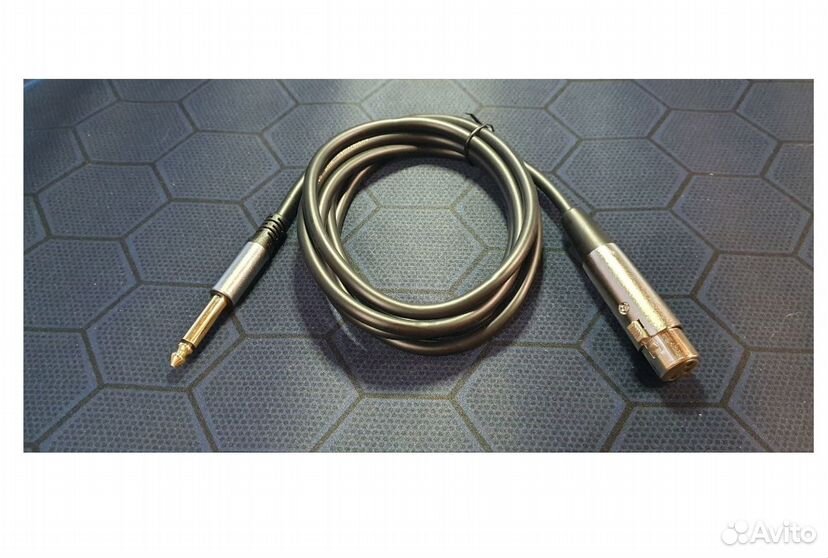 Кабель XLR (F) – Jack 6.3 (M) Deluxe 1.8 метра