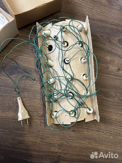 Елочная герлянда СССР