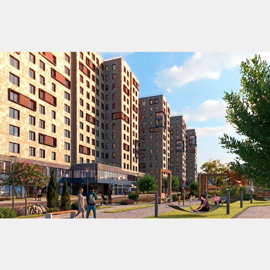 Апартаменты-студия, 22,1 м², 4/14 эт.