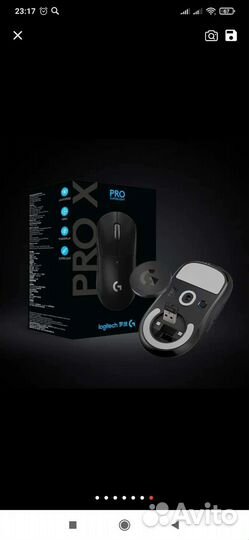 Игровая мышь logitech pro x superlight новая