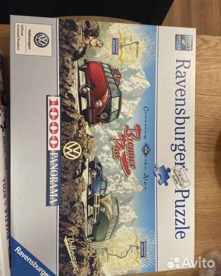 Коврик для пазлов и пазлы