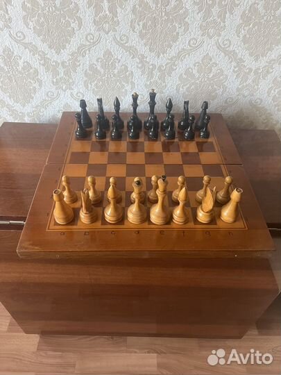 Шахматы деревянные большие