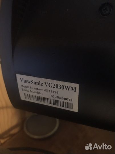 Монитор viewsonic 20