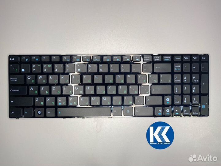 Клавиатура Asus N53 K53 G73 (длинный шлейф)