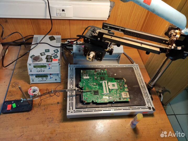 Проф ремонт Ноутбуков, Видеокарт, Компов. Гарантия