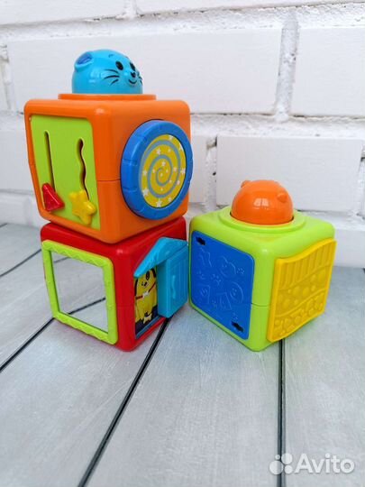 Развивающие кубики
