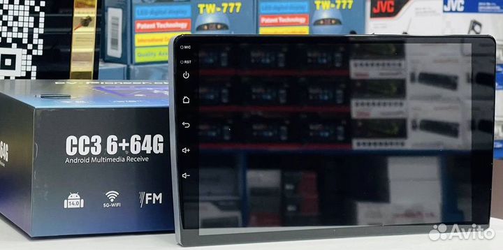 Магнитола 2 din android 9 дюймов Pioneer 6/64 GB