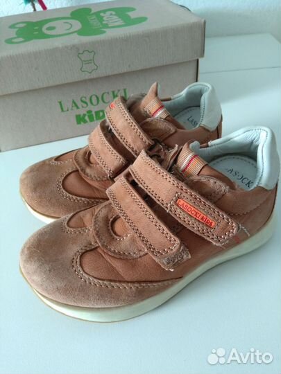 Кроссовки натуральная кожа раз.26