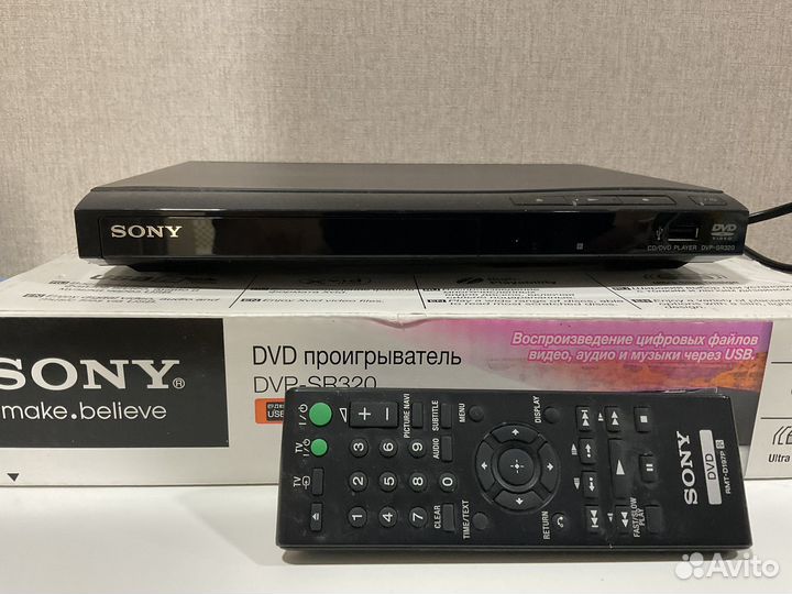 Dvd плеер sony