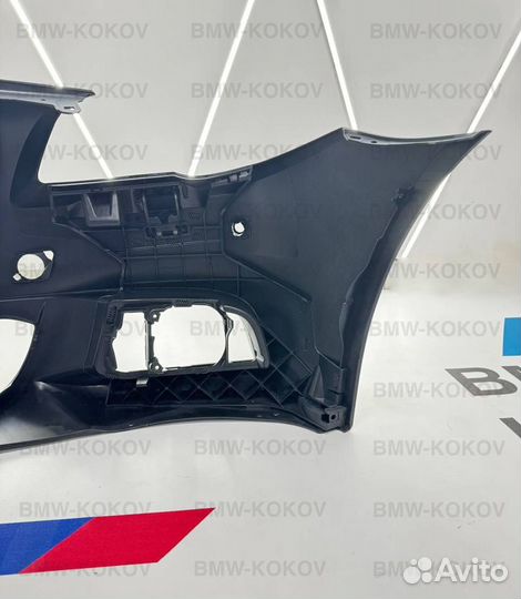 Передний бампер в стиле M tech для BMW F10 рест