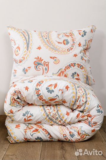 Кпб Огурцы Поплин 1,5спальный