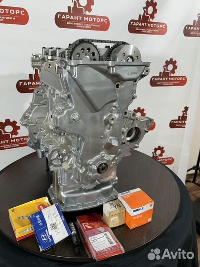 Мотор (двигатель) на Hyundai solaris Rio 1.6