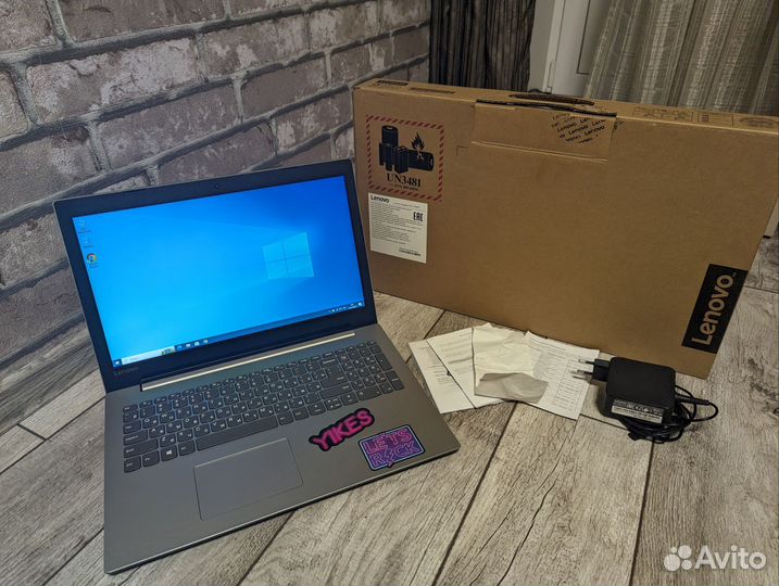 Ноутбук Lenovo Ryzen 5 2500/Radeon 540/240SSD/6RAM