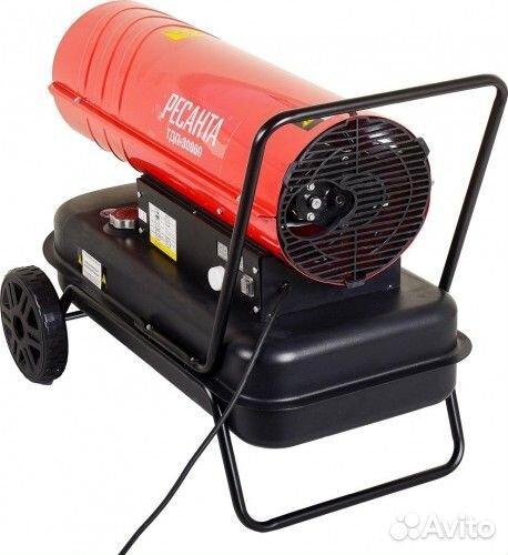 Тепловая пушка на дизтопливе прямого нагрева Ресанта тдп-30000 67/1/10