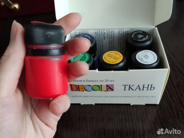 Акриловые краски по ткани
