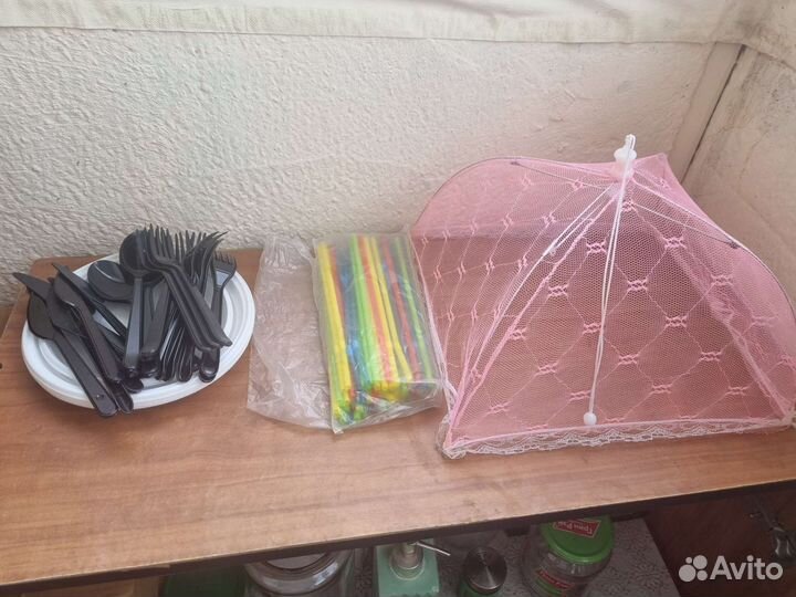 Набор посуды для пикника,посуда одноразовая