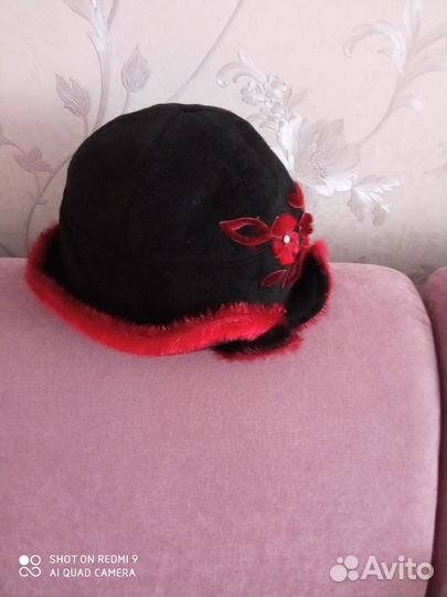 Зимняя шляпка