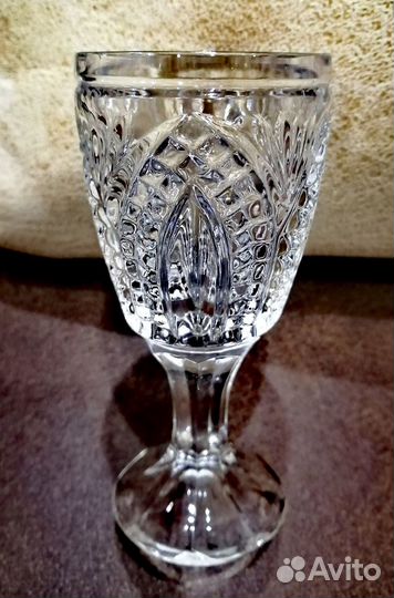 Хрустальная посуда СССР, рюмки и стаканы
