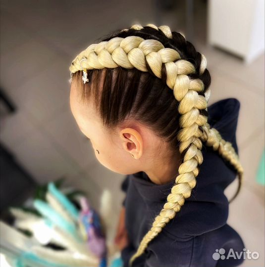 Боксёрские косы, афрохвост, брейды