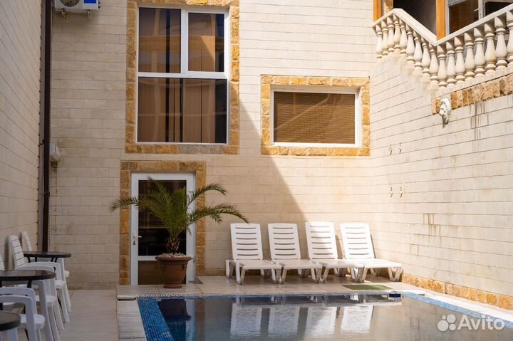 Сауна баня и теплым бассейном