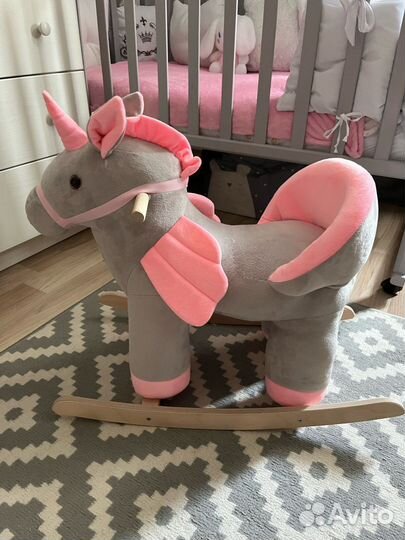 Качалка единорог