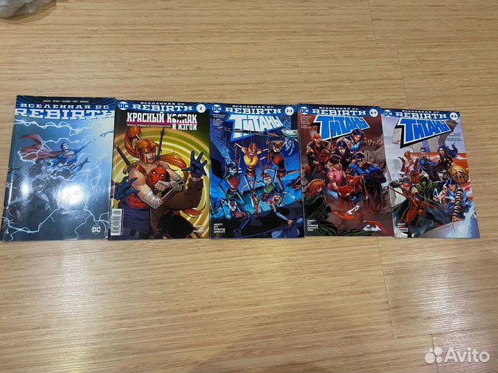 Комиксы DC вселенной rebirth