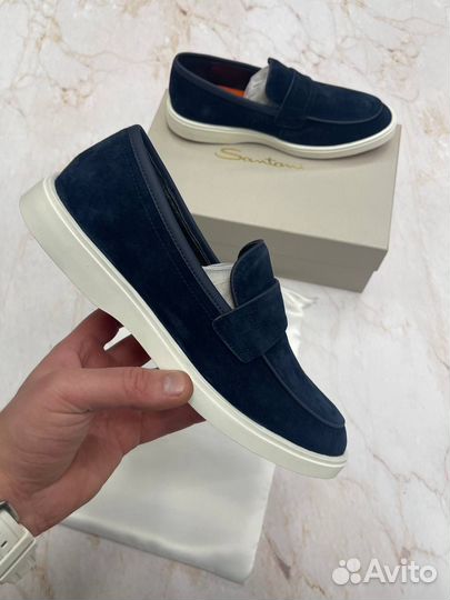 Лоферы Santoni