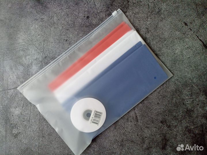 Экобумага тишью с атласной лентой в наборе