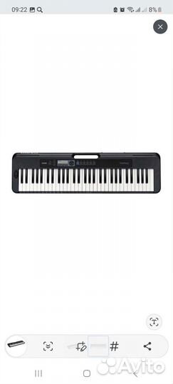 Синтезатор casiotone ct-s300