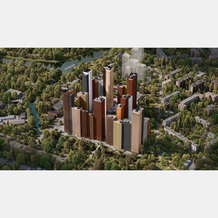 2-к. квартира, 69,6 м², 41/41 эт.