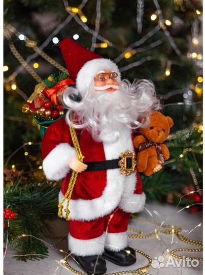 Фигурка Дед Мороза 35см