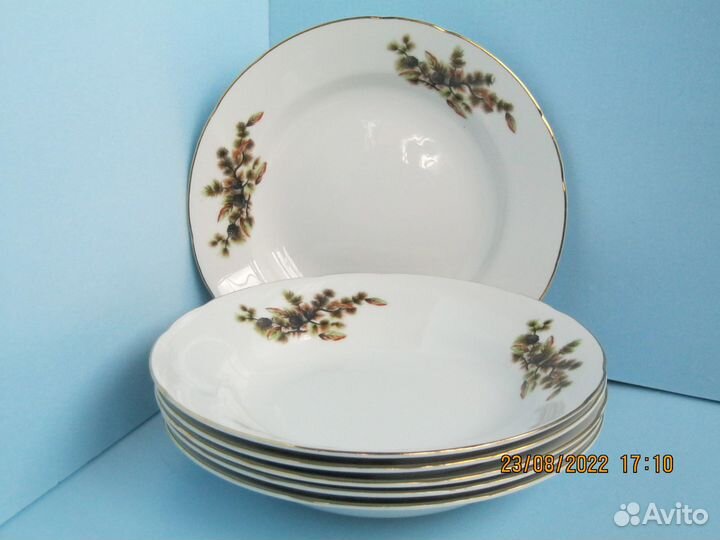 Тарелки Япония. Глубокие, диаметр 24 см