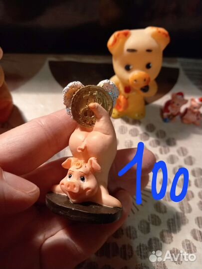 Игрушки СССР свинки