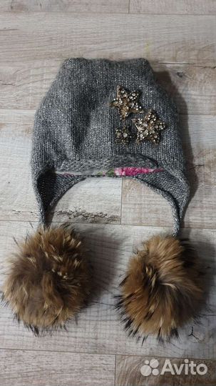 Шапка зимняя для девочки