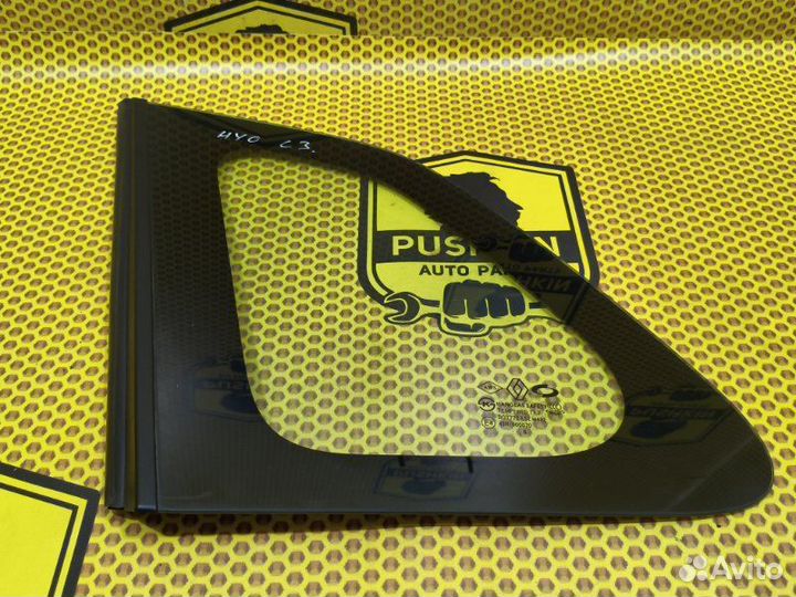 Стекло кузовное заднее левое Renault Koleos HY0