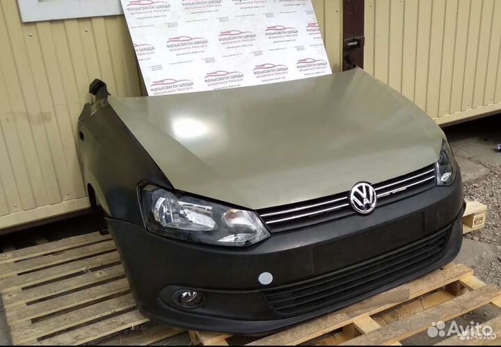Бампер передний volkswagen polo