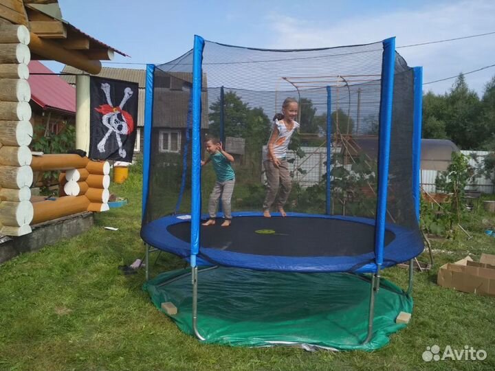 Батут каркасный