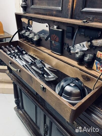 Набор для шашлыка мангала подарочный набор